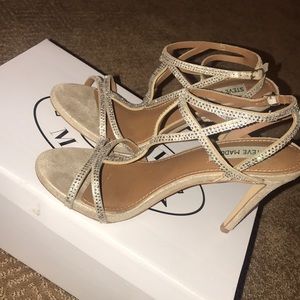 Crystal Steve Madden heels